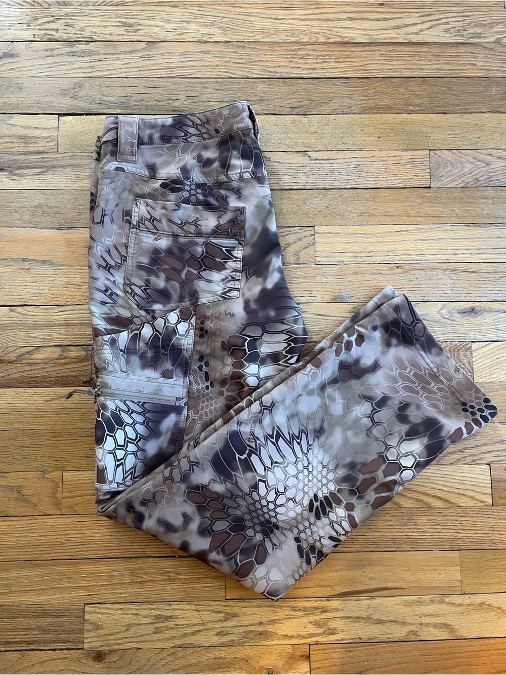 Women's Brown Camo Early Season Hunting Pants - Tactical Style